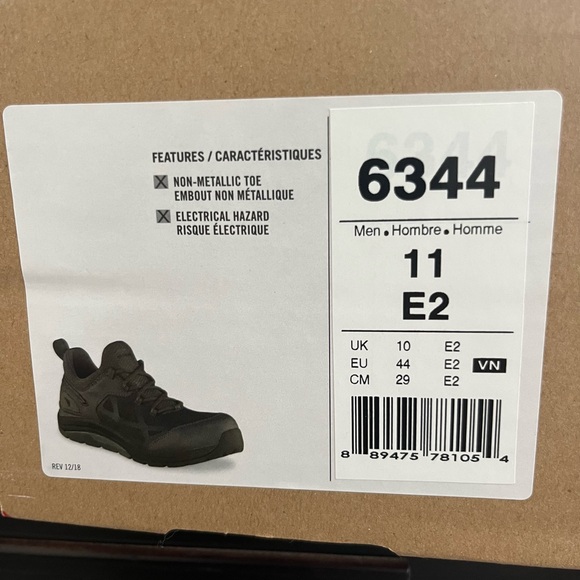 Men’s safety toe athletic work shoe (Red Wings - Cooltech Athletics) Size 11